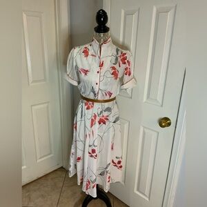 Vintage floral dress size S